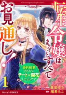 read The Lady Who Sees Through It All!: A Broken Engagement Fuels Her Extraordinary Powers, Tensei Reijou wa Marutto Subete wo Mitoushi! - Konyaku Hakisaretara, Cheat ga Kaika shita you desu, Tensei reijō wa maru tto subete o mitōshi!~ Kon'yaku haki sa retara, 転生令嬢はまるっとすべてお見通し!, The Lady Who Sees Through It All!: A Broken Engagement Fuels Her Extraordinary Powers, 転生令嬢はまるっとすべてお見通し!~婚約破棄されたら、チートが開花したようです~, Tensei Reijou wa Marutto Subete wo Mitoushi!, 転生令嬢はまるっとすべてお見通し！～婚約破棄されたら、チートが開花したようです～, chīto ga kaika shita yōdesu ~